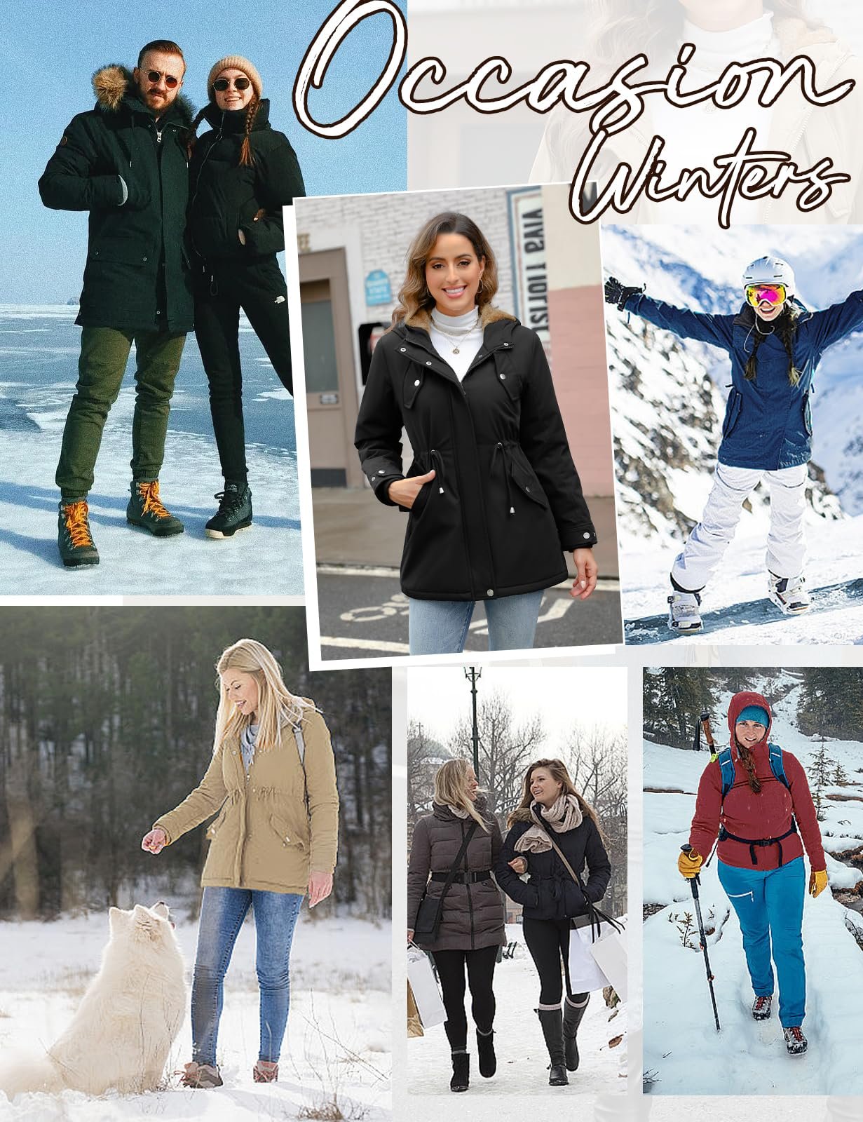 Жіноча Зимова Куртка Nadeer Довга, фото №5 Жіноча Зимова Куртка Nadeer Довга, фото №5