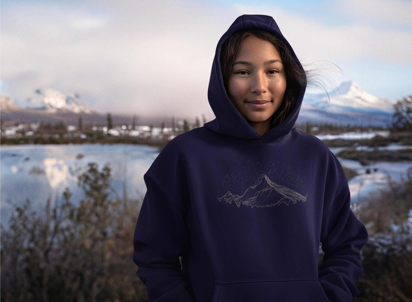 Джемпер Baddery Climbing для мальчиков: mountain sky - детская спортивная одежда для активного отдыха, фото №2
