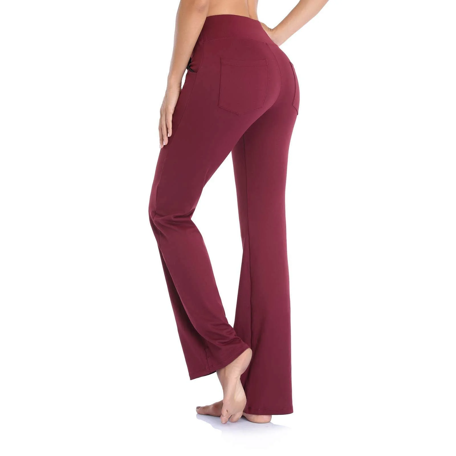 Клеш Штаны женские с карманами, высокая посадка, прямые, фото №9 Клеш Штаны женские с карманами, высокая посадка, прямые, фото №9