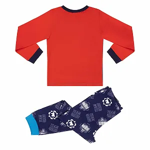 Пижама Fireman Sam Официальный С длинным рукавом Однотонный - Фото 1