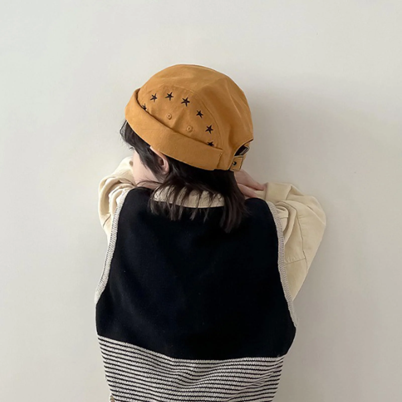 Вінтажна шапка-біні, фото №9