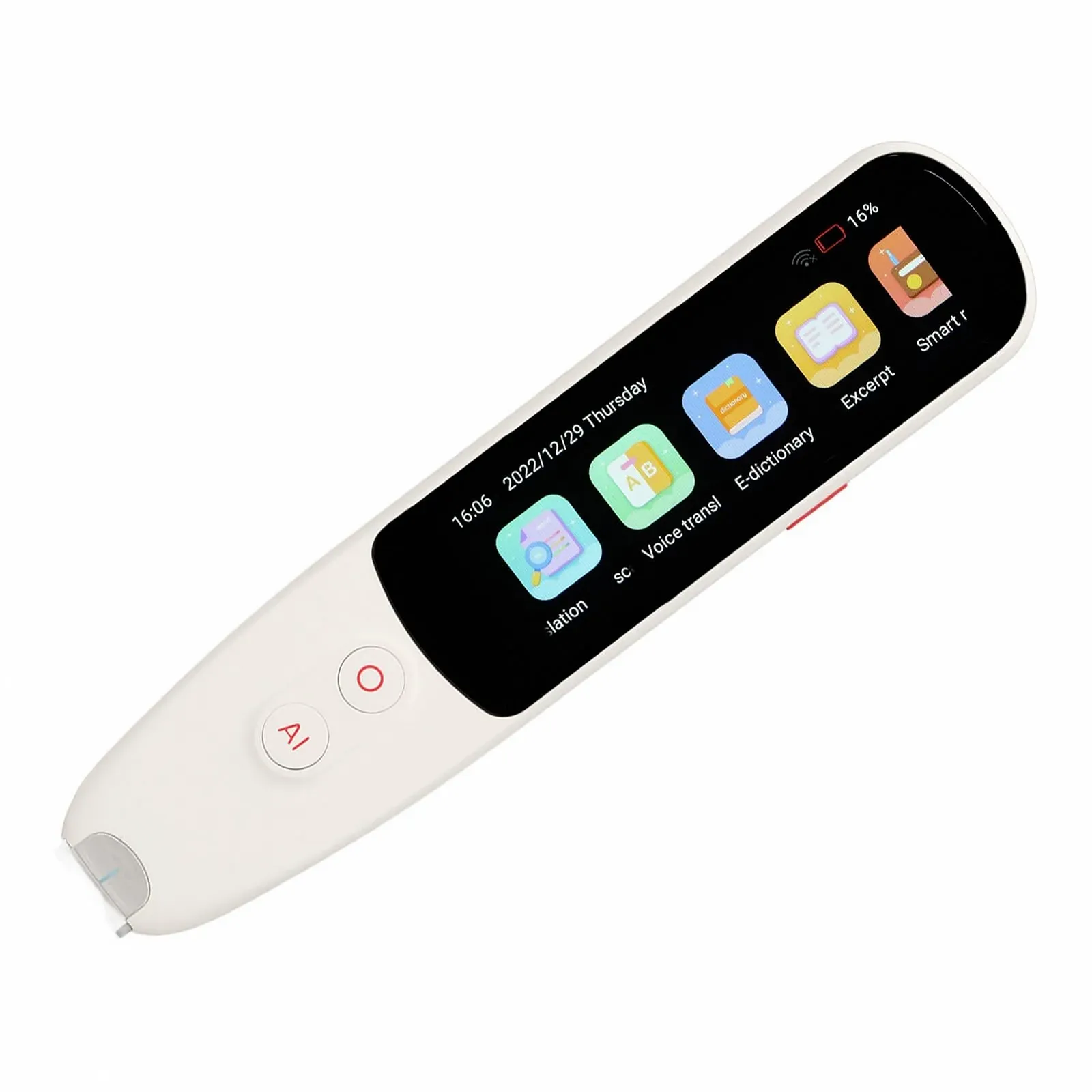 Електронний словник-перекладач Ручка, Інтелектуальний WiFi перекладач на 134 мови, фото №1