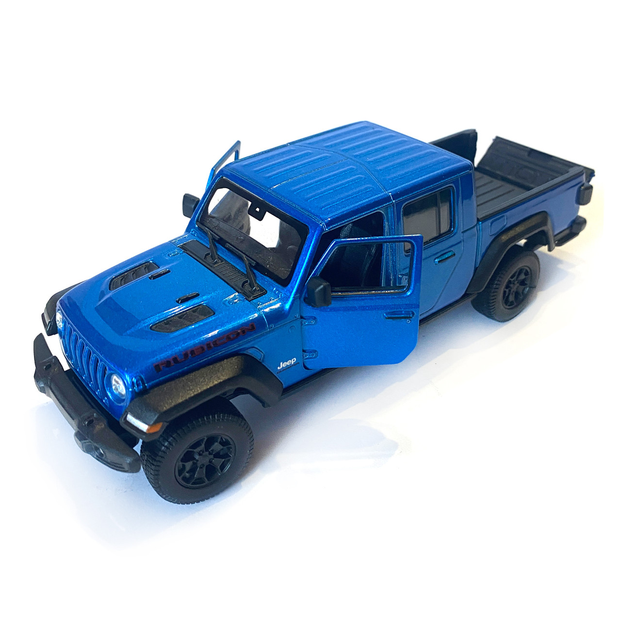 Іграшка металевий WELLY 1:27, 2007 JEEP GLADIATOR синій 19.5*6.5*6.5 см 24103W, фото №7