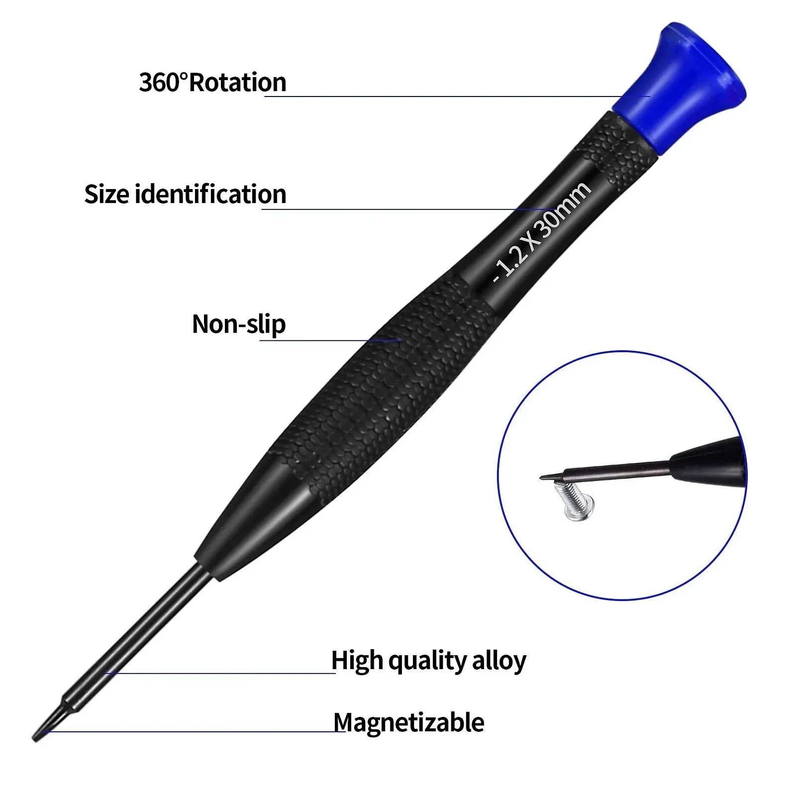 Набір викруток Magnetic 18 шт. прецизійний, фото №5
