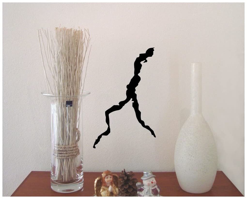 Наклейка на стіну Samunshi® Comer See 37 x 60 см чорна., фото №3 Наклейка на стіну Samunshi® Comer See 37 x 60 см чорна., фото №3