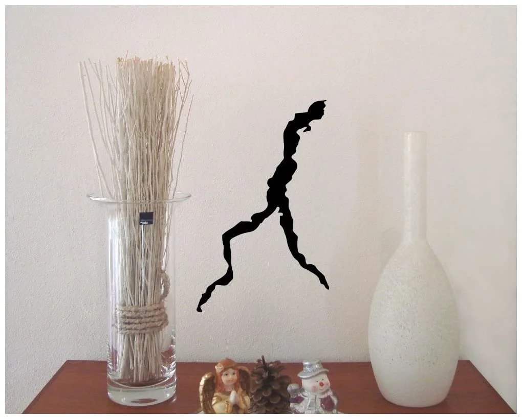 Наклейка на стену Samunshi® Comer See 37 x 60 см черная., фото №3