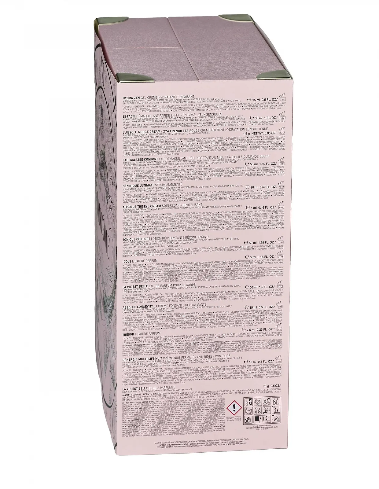 Адвент-календар Lancôme 2025 - 24 розкішних б'юті-сюрпризи (6 повнорозмірних + 18 тревел-сайзів), фото №4