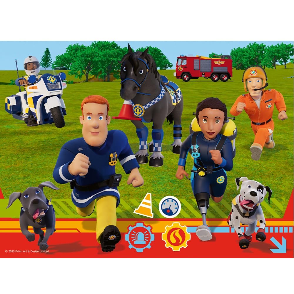 Пазл Trefl Fireman Sam Ready to Help 30 деталей, фото №2 Пазл Trefl Fireman Sam Ready to Help 30 деталей, фото №2