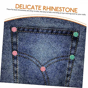 Стрази Плоскі декоративні 100 шт synthetic.ua - Фото 1