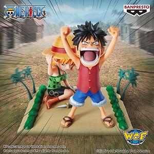Фігурка Banpresto One Piece Monkey D. Luffy & Nami 7 см, різнокольорова synthetic.ua - Фото 1