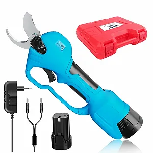 Акумуляторні ножиці SWANSOFT 30 мм, професійні електричні секатори з 2 батареями 2 Аг - Фото 1