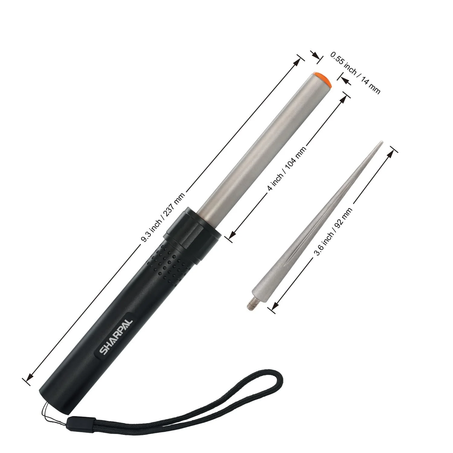 Точилка для ножей SHARPAL 178N Алмазная 3-в-1 для пил и серрейторов 600 грит, фото №6