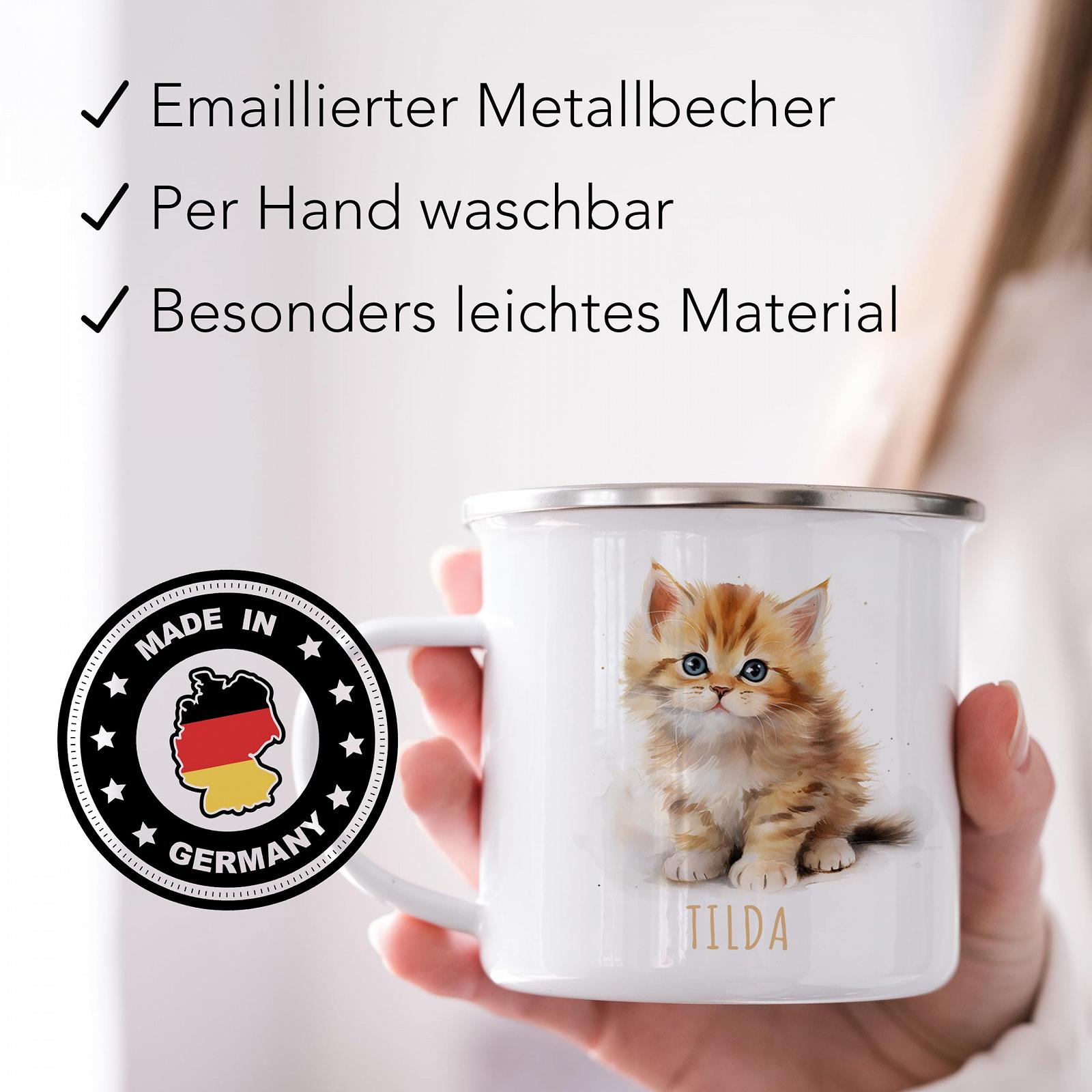 Емальована Кружка Дитяча Персоналізована Кружка з Іменем для Дівчаток та Хлопчиків 300 мл, фото №5