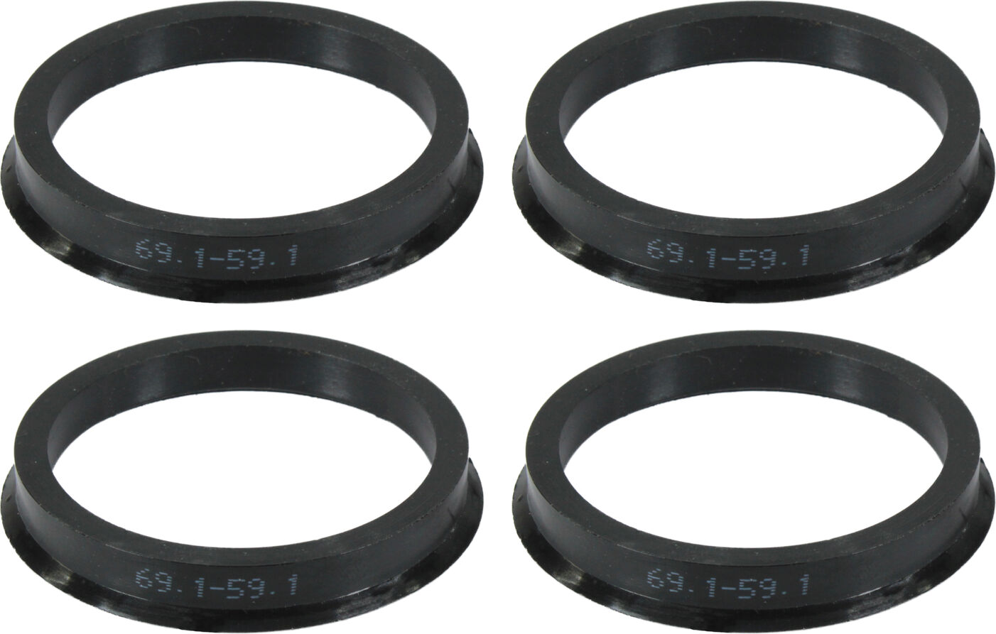 Кільця центрувальні для колісних дисків 69.1-59.1 Walline термопластик WL, фото №1