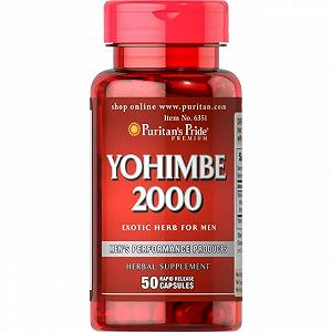 Йохимбе Puritan's Pride Yohimbe 2000 mg 50caps - Фото 1