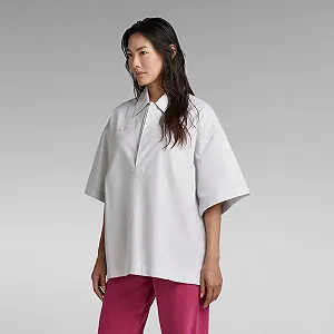 Жіноча сорочка G-Star RAW Oversized Loose Shirt - S synthetic.ua - Фото 1