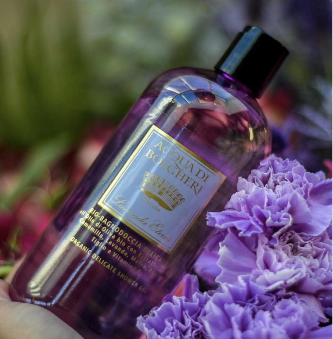 Гель для душу та ванни Dr. Taffi Acqua di Bolgheri Lavender Organic & Vegan 500 мл, фото №7