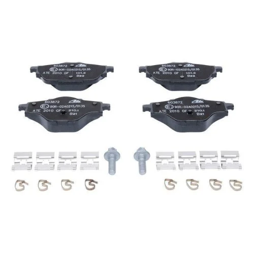 Комплект гальмівних колодок дискового гальма ATE 13.0460-3872.2 для CITROËN OPEL PEUGEOT DS, фото №2