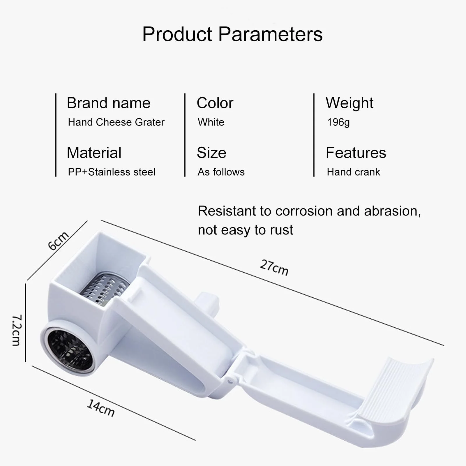 Терка Механическая, барабанная, фото №2