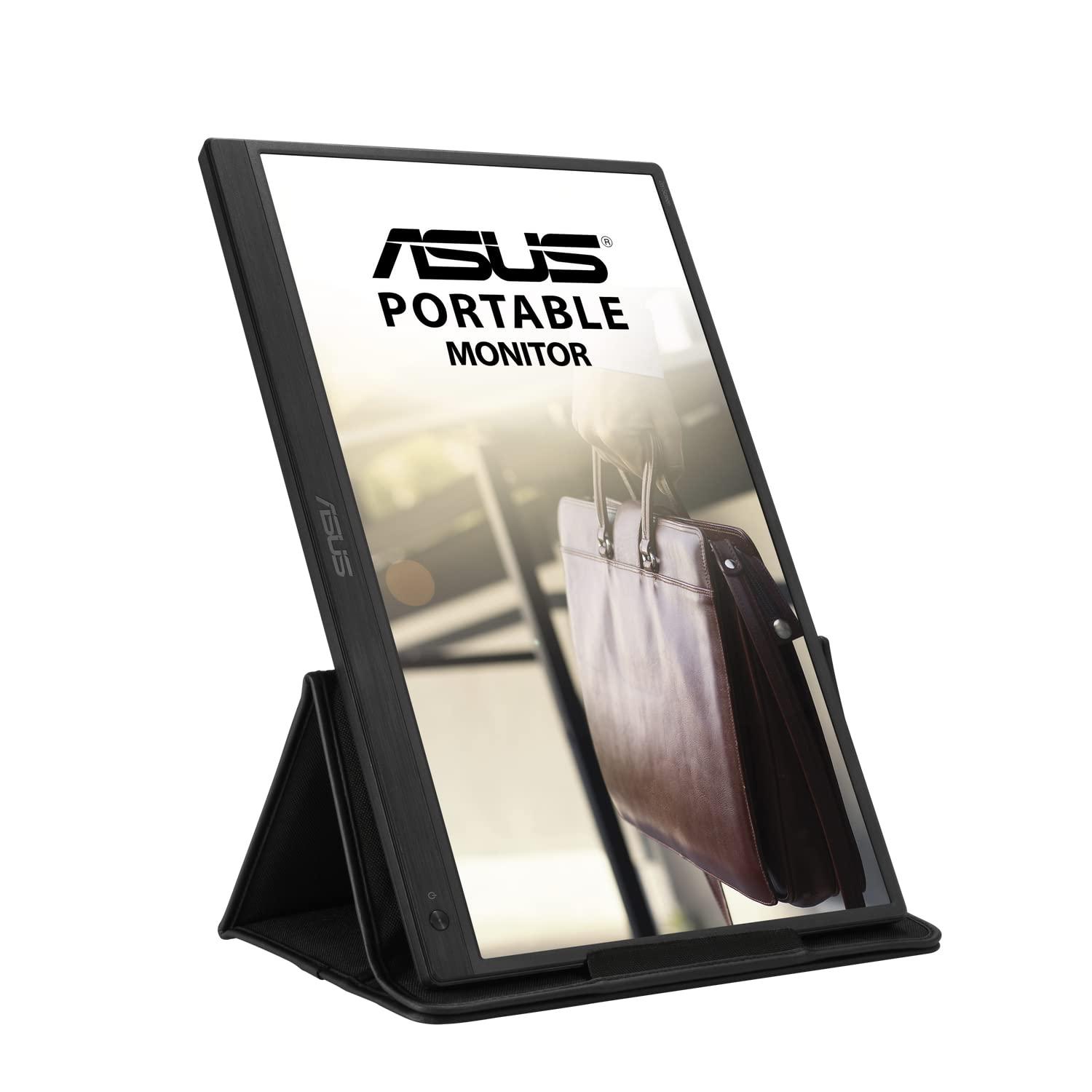 Монітор ASUS ZenScreen MB165B 15.6 дюймів Портативний USB HD Чорний, фото №4