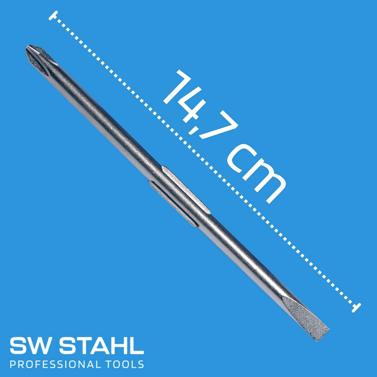 Набор отверток SW-Stahl 31100L Schlitz и Kreuz, длинный, фото №4