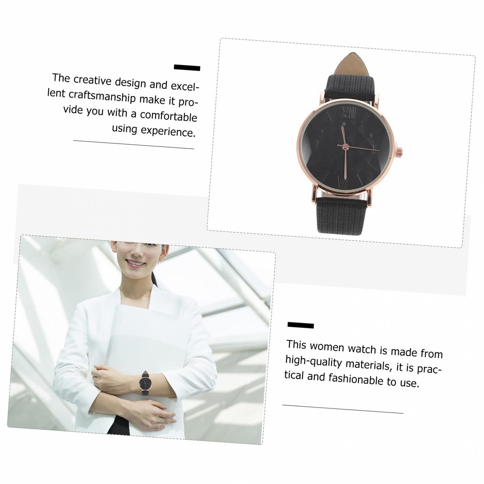 Жіночий Годинник Healvian Аналоговий Ультратонкий Дизайн з Римськими Цифрами, фото №2