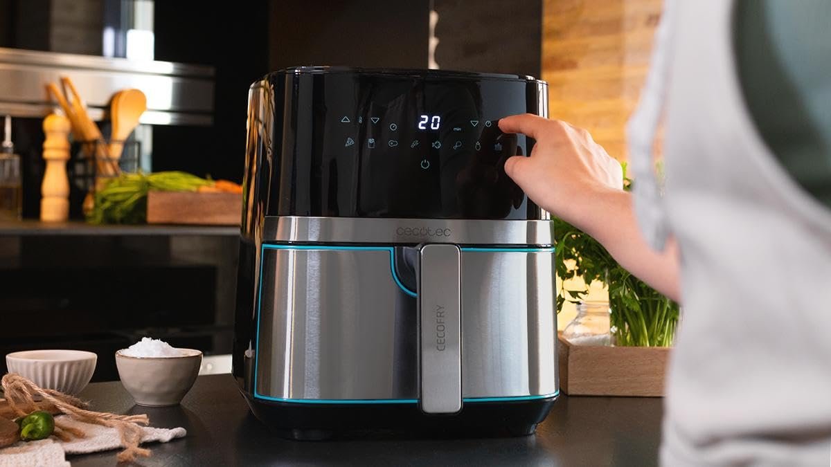 Мультипечь Cecotec Cecofry Full InoxBlack Pro 5500 5,5 л 1700 Вт Black, фото №10 Мультипечь Cecotec Cecofry Full InoxBlack Pro 5500 5,5 л 1700 Вт Black, фото №10