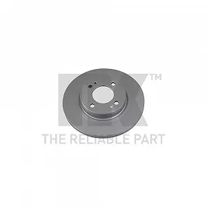 Гальмівний диск NK 313087 для MITSUBISHI, передній міст - Фото 1