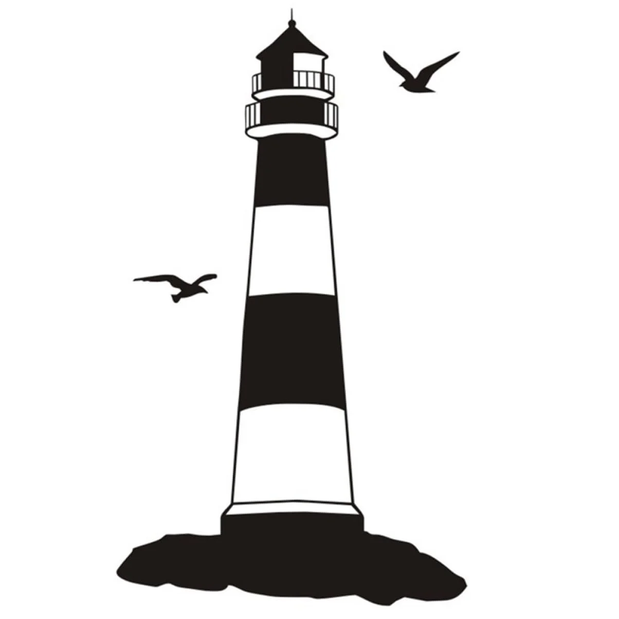 Наклейки на стену Veemoon Lighthouse PVC Removable, фото №1 Наклейки на стену Veemoon Lighthouse PVC Removable, фото №1