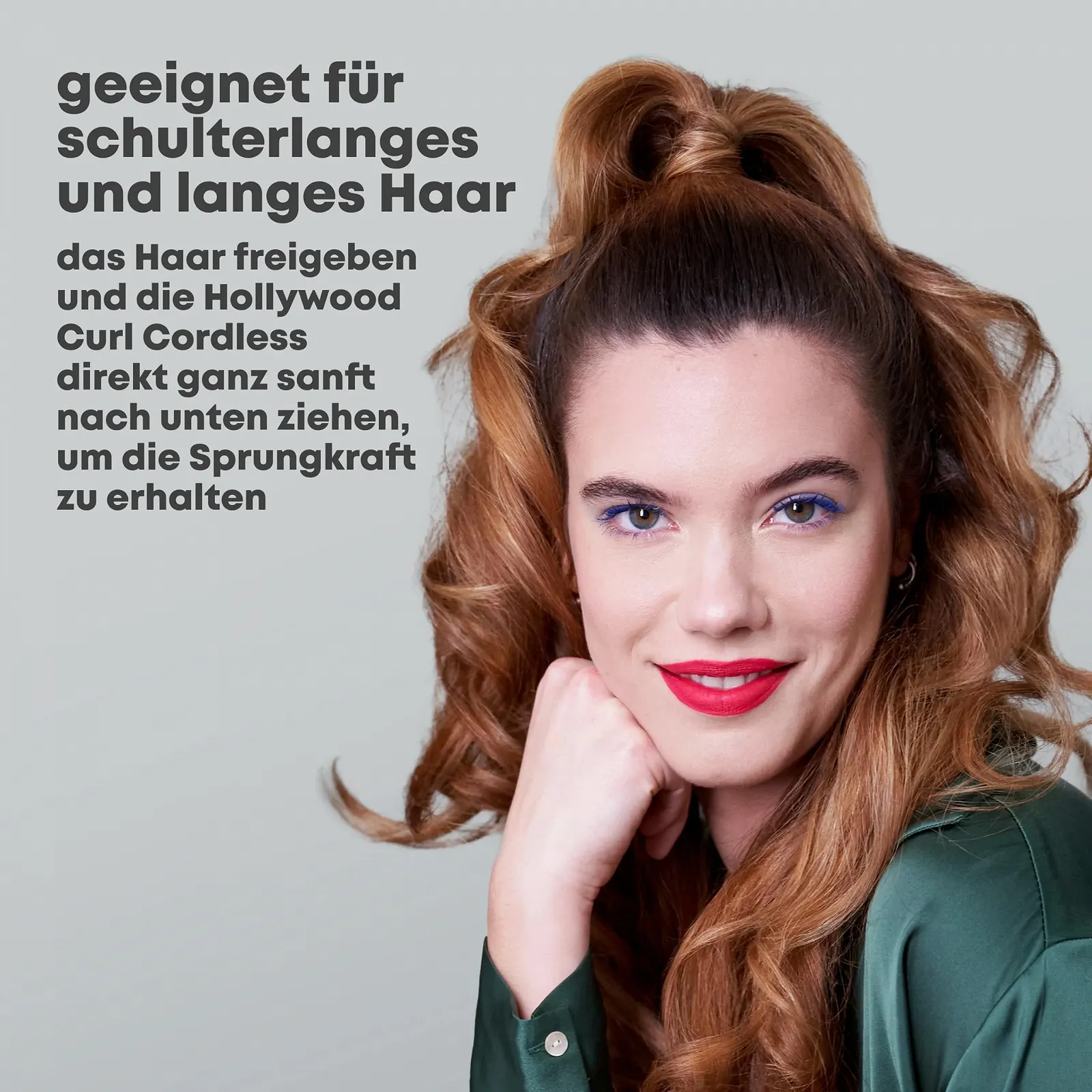Беспроводная автоматическая плойка REVAMP iGEN Hollywood Curl вращающаяся 150-210 °C Керамика Ионизация, фото №6 Беспроводная автоматическая плойка REVAMP iGEN Hollywood Curl вращающаяся 150-210 °C Керамика Ионизация, фото №6