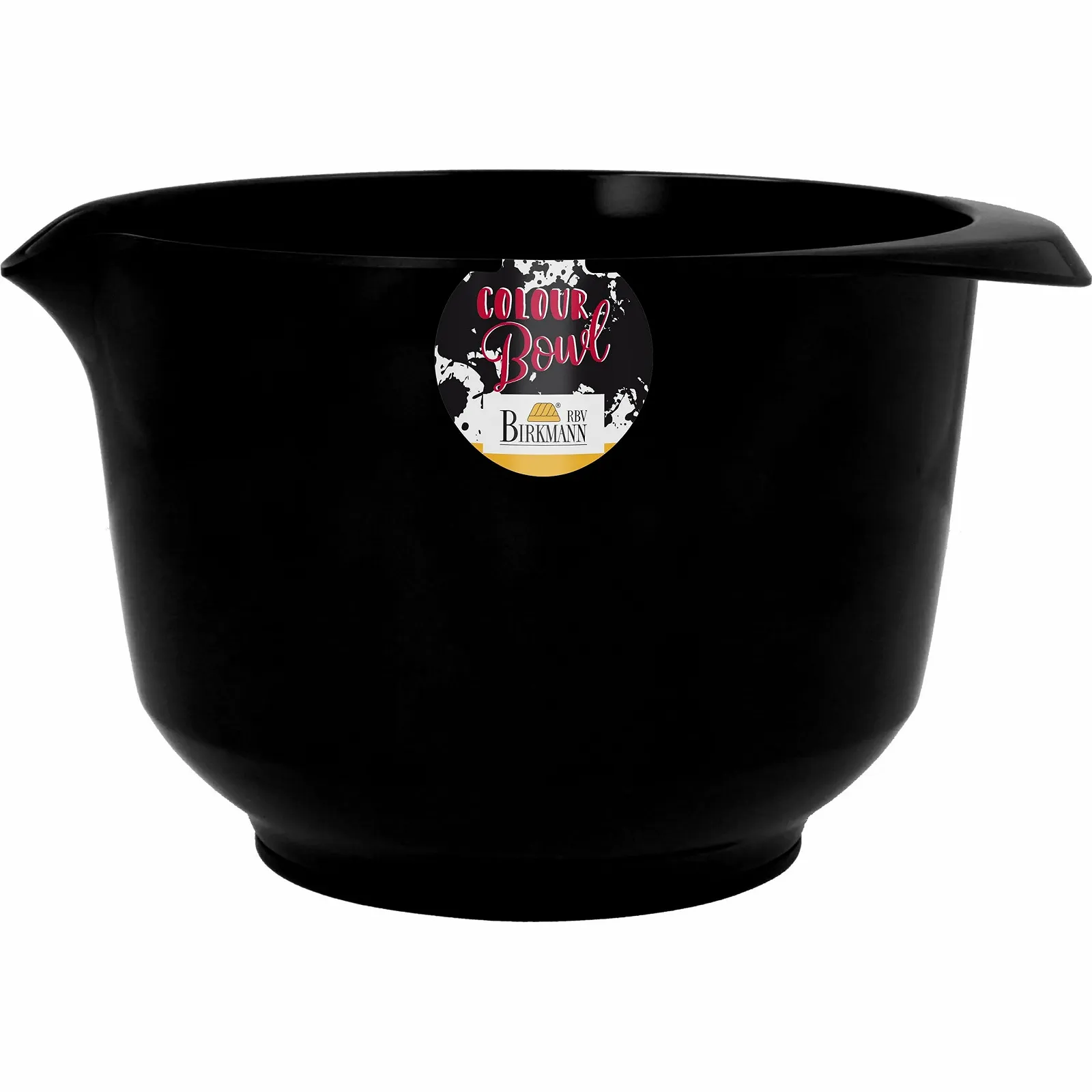 Миска для смешивания и сервировки Birkmann Colour Bowls 709119 2.0 л Меламиновая Черная, фото №1
