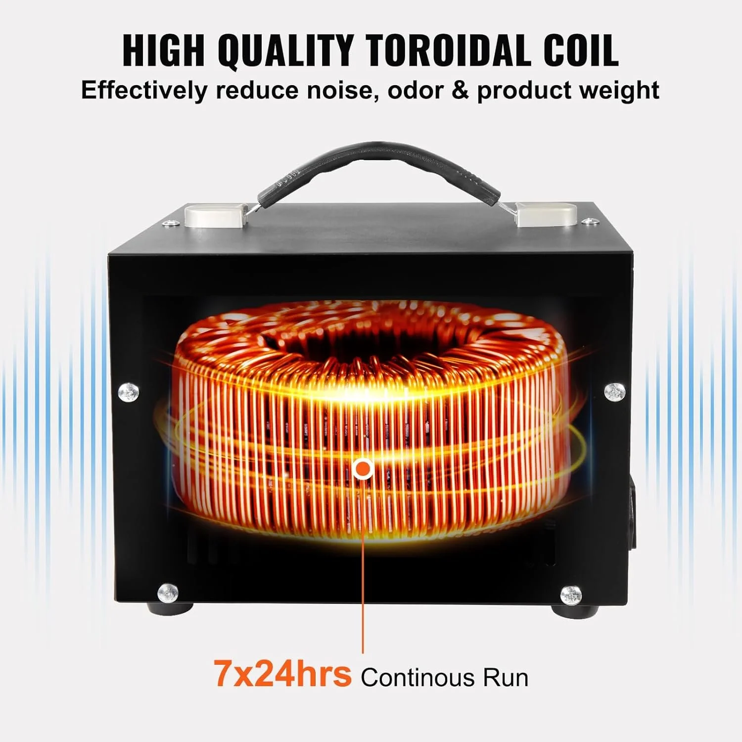 Трансформатор напряжения VEVOR SV-500VA / 500 Вт / 15 A / AC 110/220 В / 5 В USB / Черный, фото №9 Трансформатор напряжения VEVOR SV-500VA / 500 Вт / 15 A / AC 110/220 В / 5 В USB / Черный, фото №9