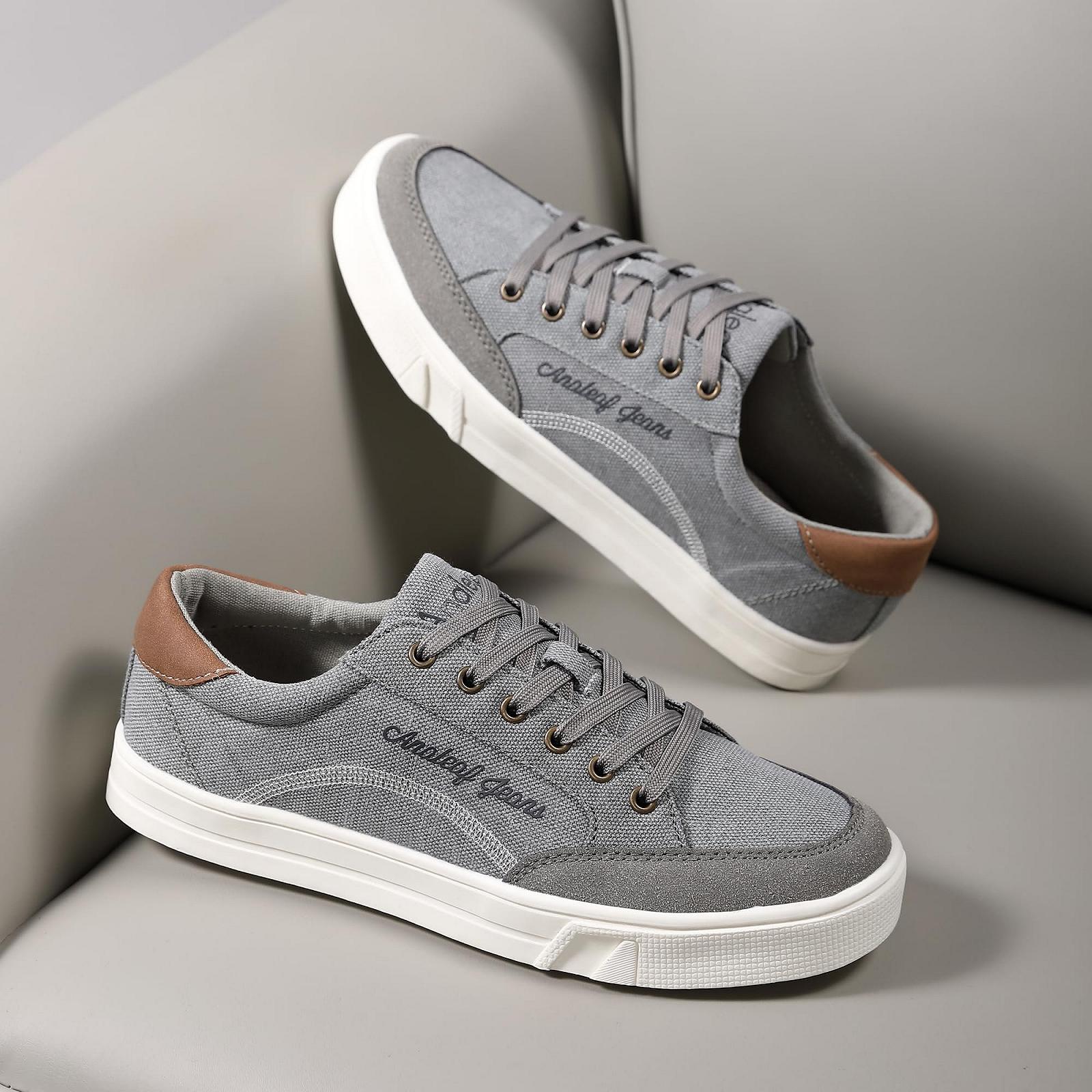 Кеди ANALEAF Чоловічі полотняні Легкі, фото №5