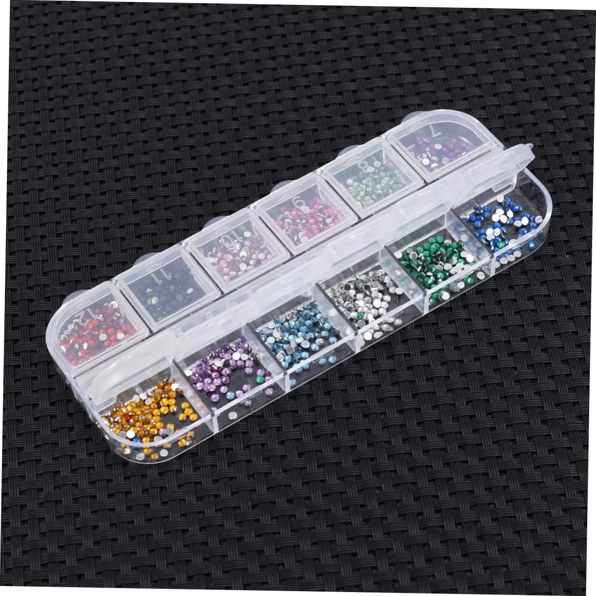 Набір страз для нігтів Healeved Голографічні, фото №8