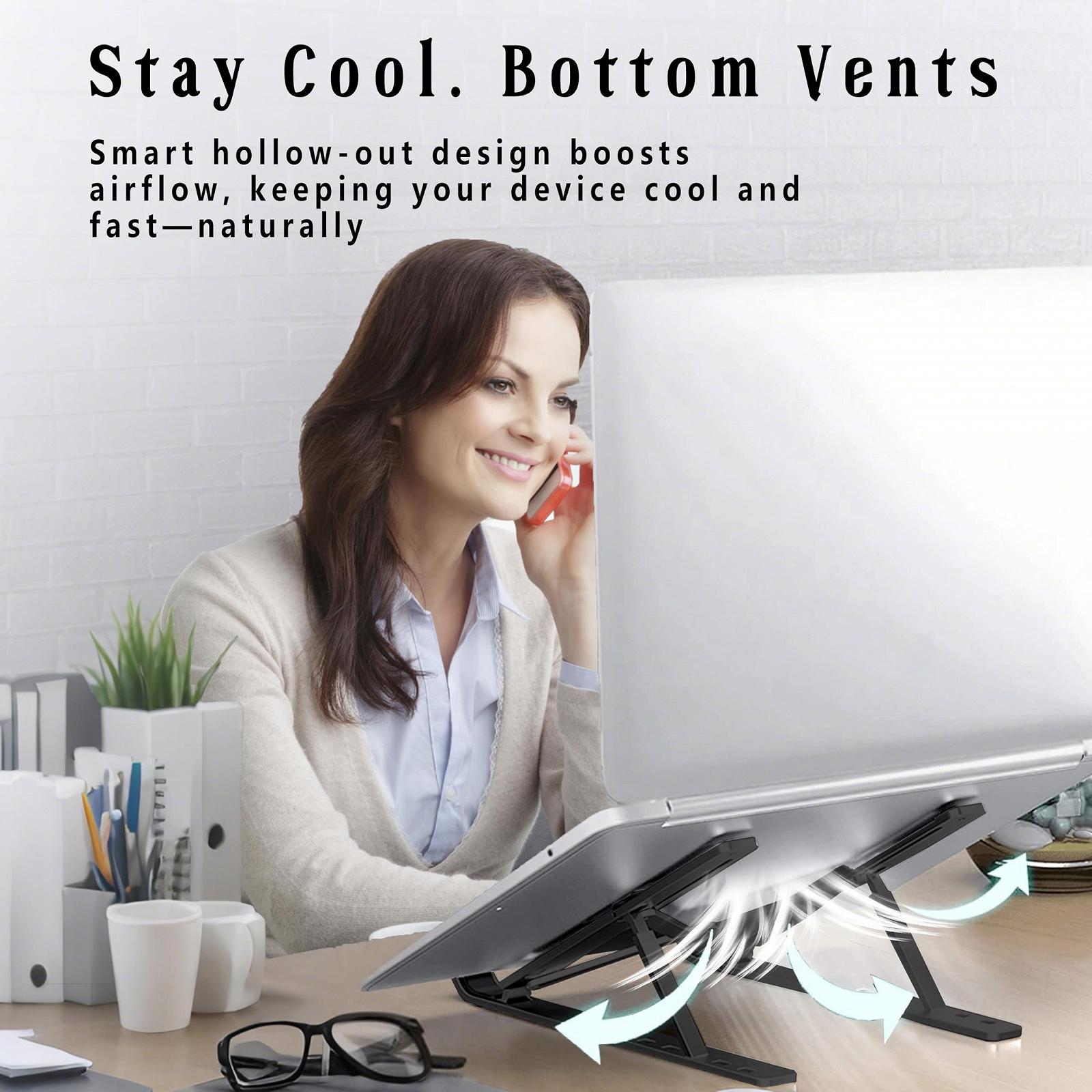 Подставка для ноутбука AiTodos Черный, фото №3