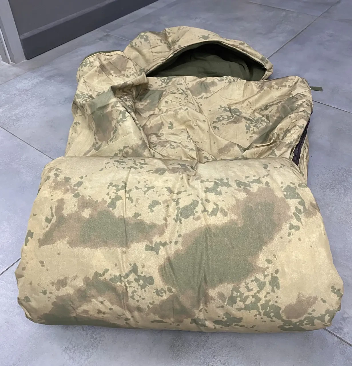 Спальный мешок WOLFTRAP тактический 190 х 70 цвет Жандарм температура до 15 силиконовый мифлон, фото №2 Спальный мешок WOLFTRAP тактический 190 х 70 цвет Жандарм температура до 15 силиконовый мифлон, фото №2