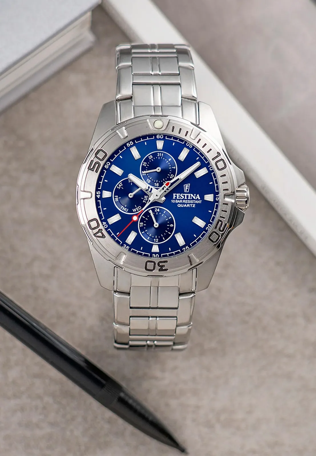Чоловічий годинник Festina Multifunction Collection Браслет з нержавіючої сталі, фото №3