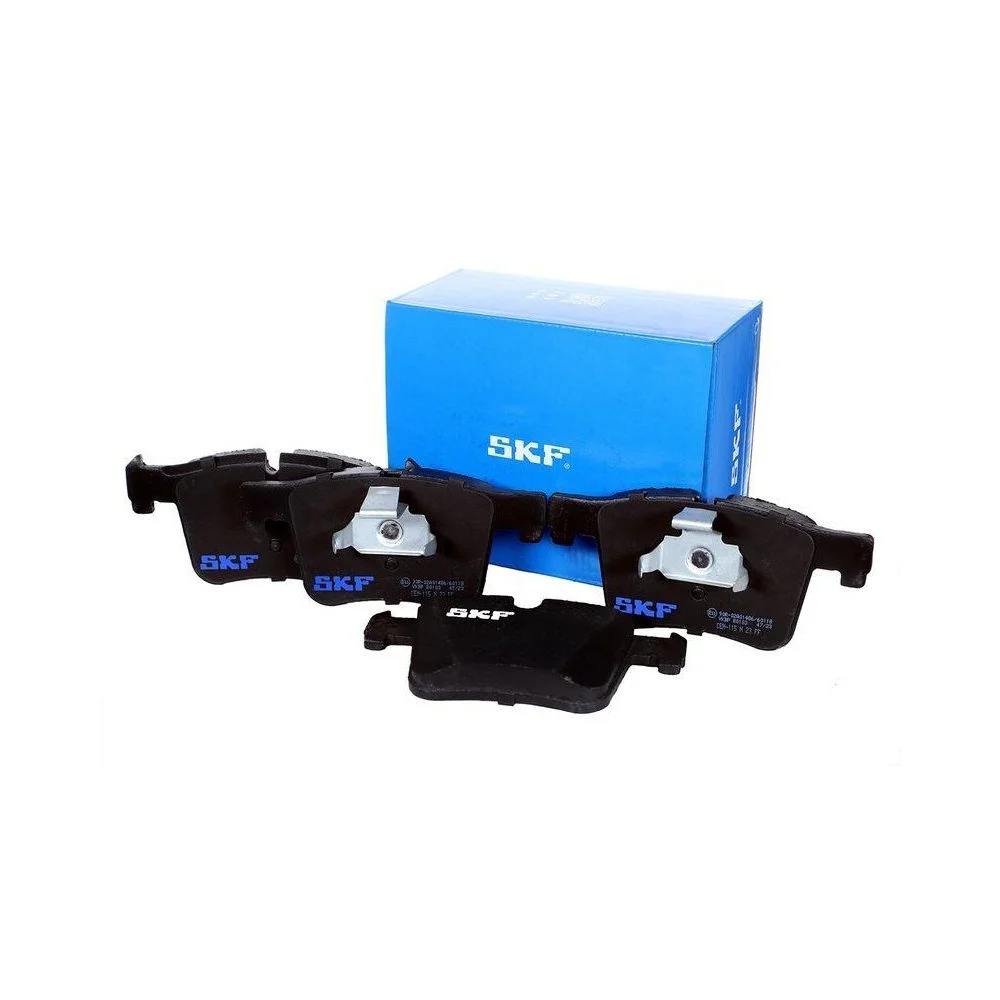 Комплект гальмівних колодок, дискове гальмо SKF VKBP 80103 для BMW, передня вісь, фото №1
