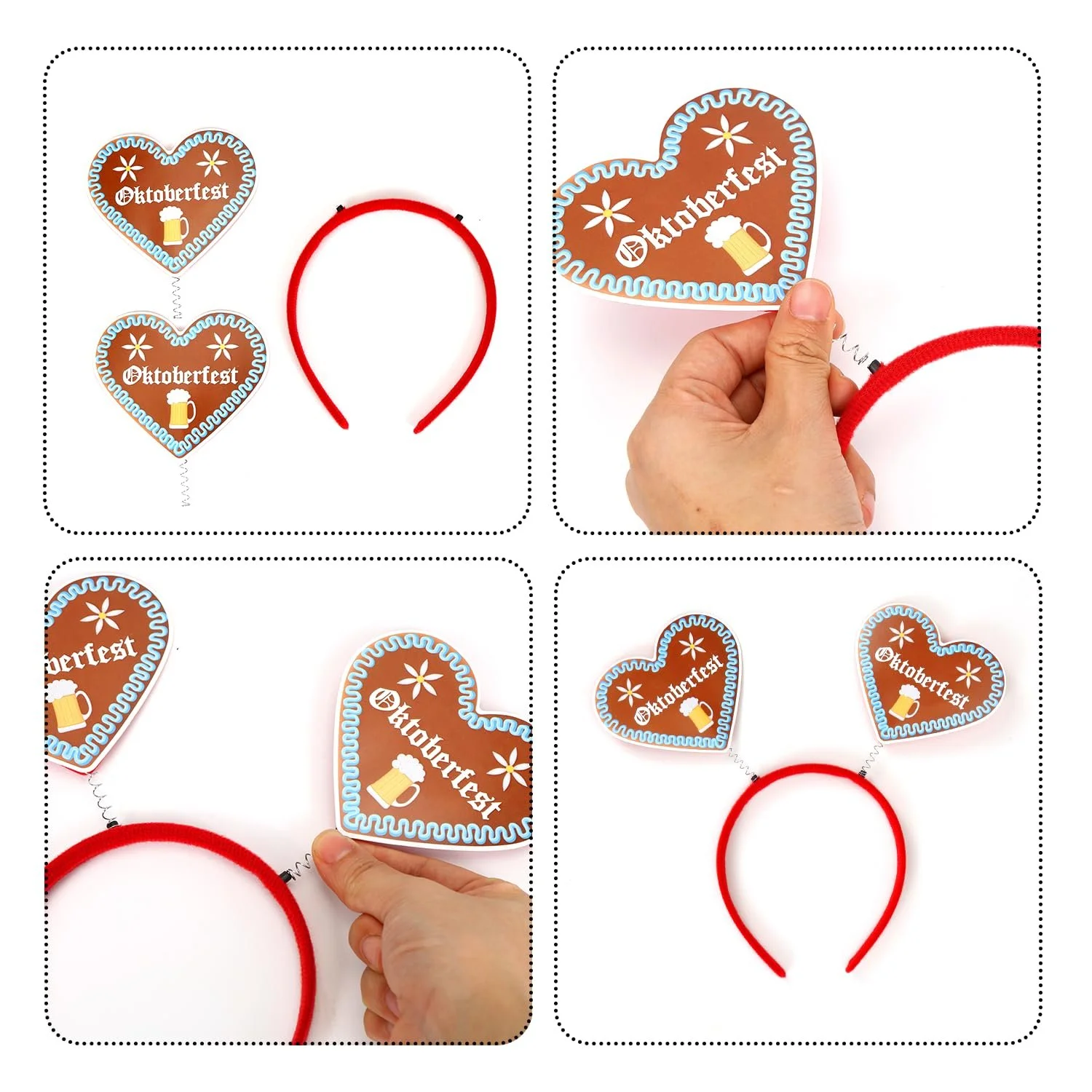 Набір з 6 головних уборів, фото №3