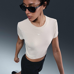 Футболка Nike NSW NK CHLL KNT CRP HF9538 Бежевый XS - Фото 1