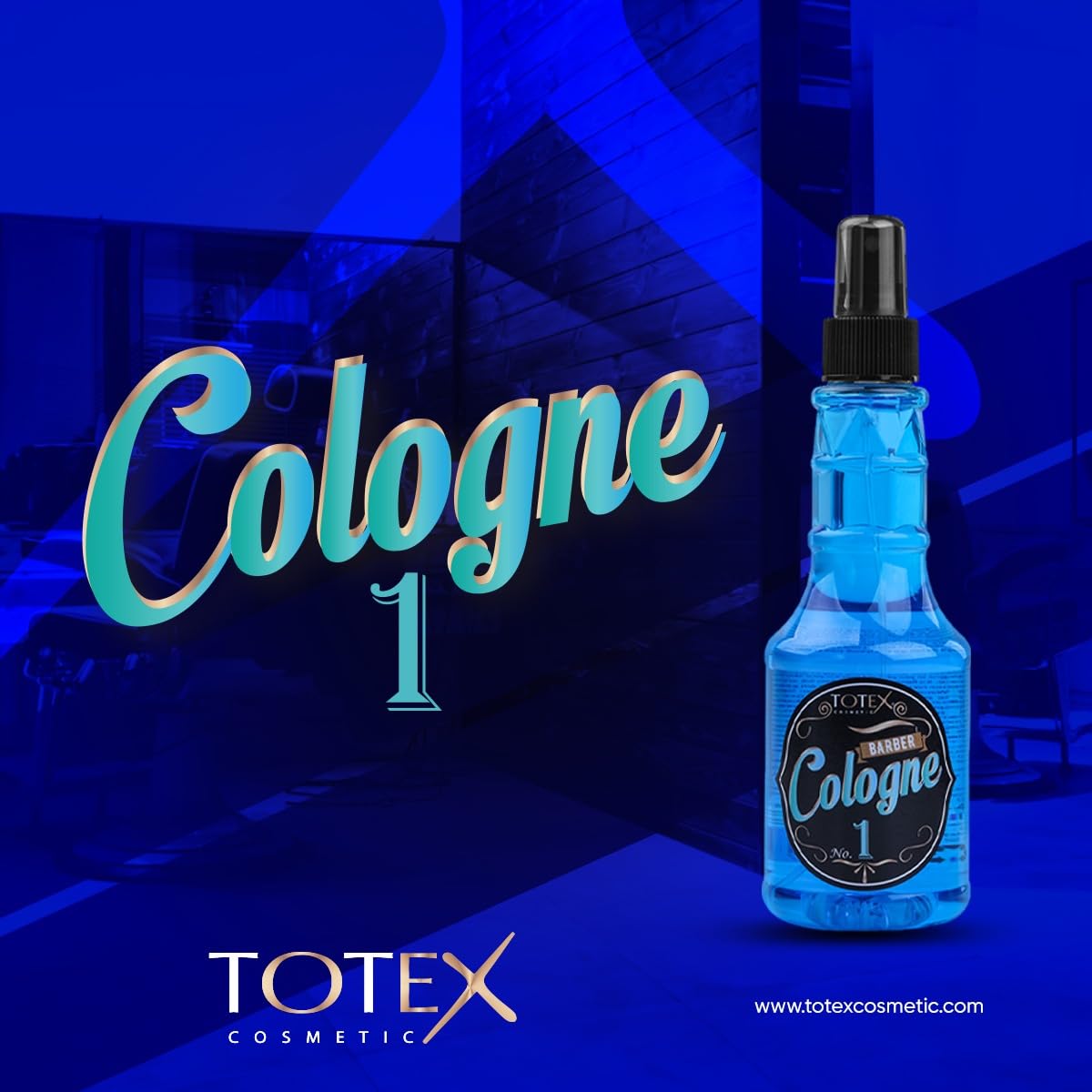 Туалетная вода Totex Barber No1 3x250 мл прозрачная, фото №4