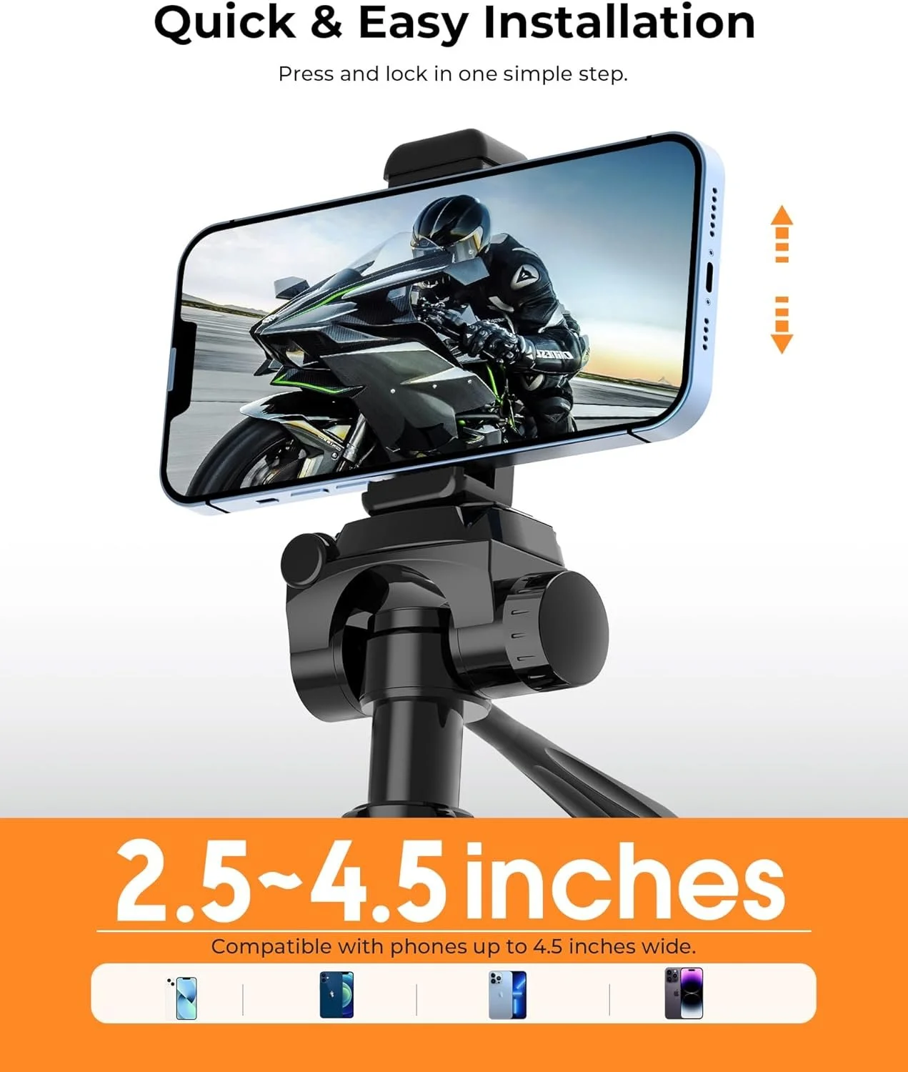 Штатив для лазерного рівня CIGMAN 1,5 м з алюмінію та спиртовим рівнем, фото №7