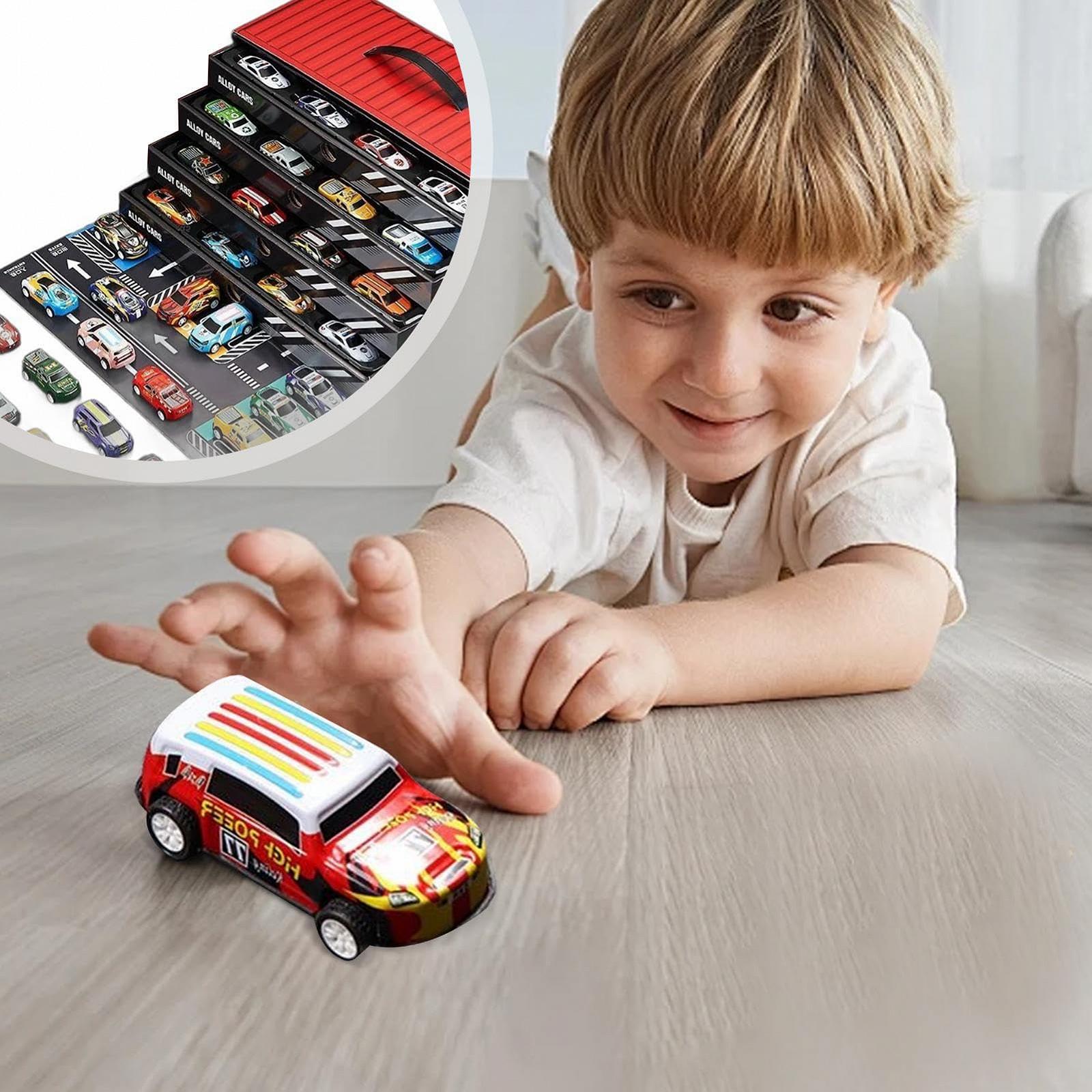 Игровой набор Monozoz Box Cars 48 Частей Цветной Для мальчиков, фото №2
