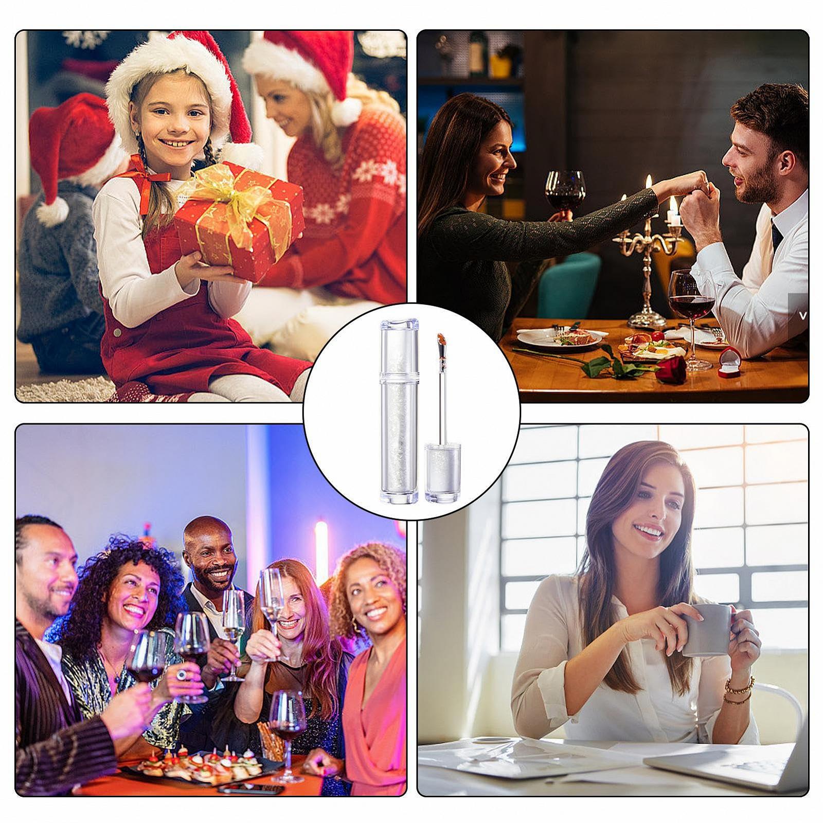 Блиск для губ зволожуючий Jomewory, високопігментований, фото №4 Блиск для губ зволожуючий Jomewory, високопігментований, фото №4