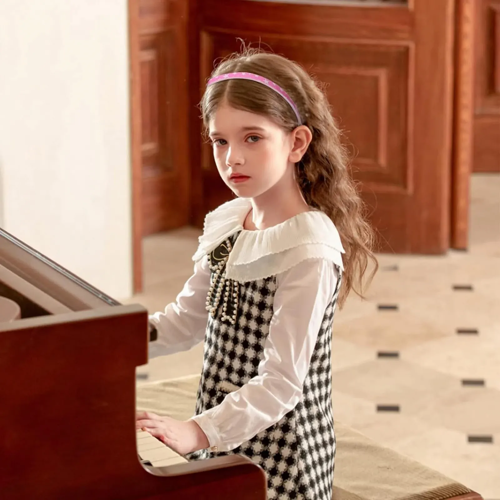 Набір блискучих обручів для волосся 6 шт., фото №5