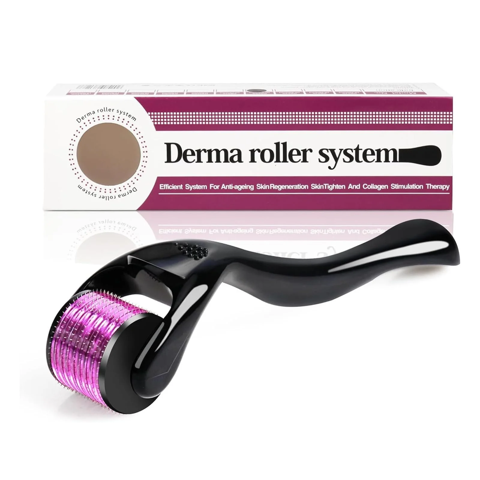 Дермаролер 1 мм, 540 голок для обличчя та тіла, фото №1
