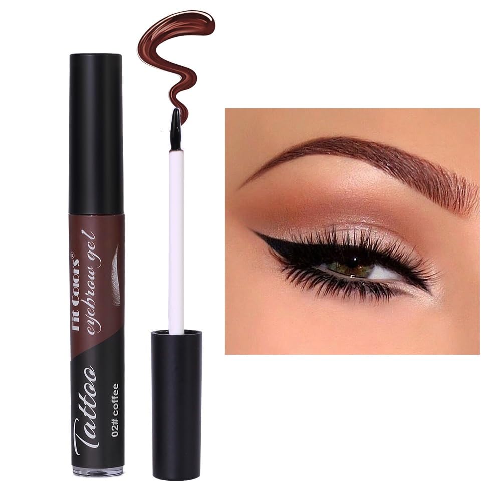 Гель для бровей Peel Off Waterproof Semi-Permanent Brow Tint, фото №1