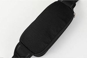 Спортивная сумка на пояс с 2 карманами 22х10 см RunningBag Влагостойкая Orange synthetic.ua - Фото 1