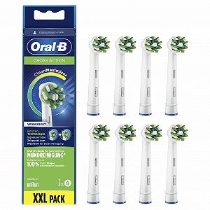 Насадки для зубной щетки Oral-B CrossAction с щетинками CleanMaximiser для комплексной гигиены полости рта synthetic.ua - Фото 1