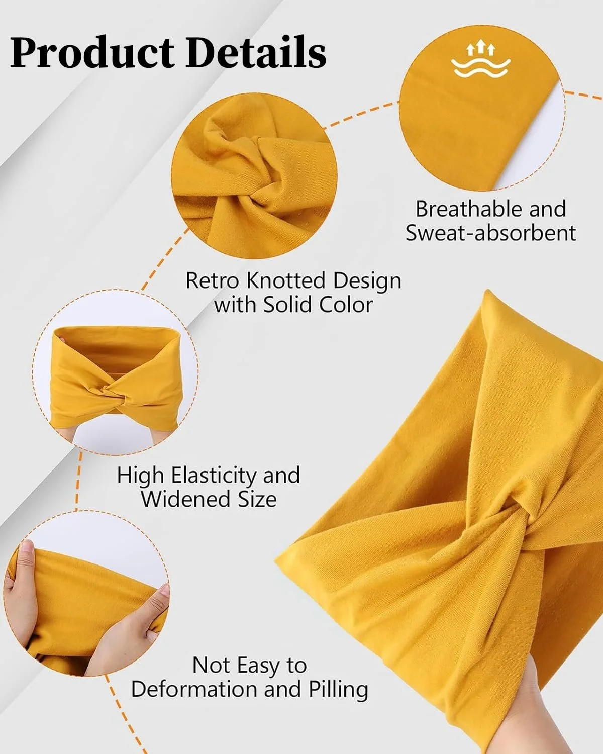 Набір пов'язок на голову для жінок, фото №3